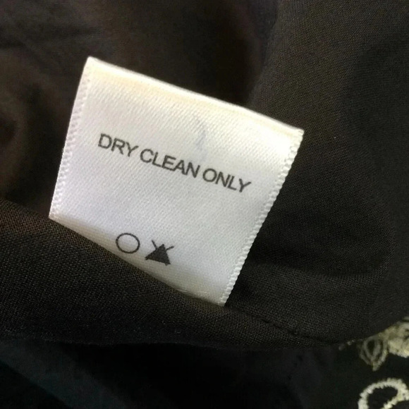 ASTR Womens Black Gold Lace Mesh Sleeveless Embroidered Mini Dress Large - Picture 7 of 12